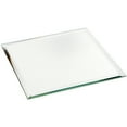 thumbnail image 1 of Plymor 4" Square, 3mm Thick Beveled Glass Mirror, Pack of 6, 1 of 1