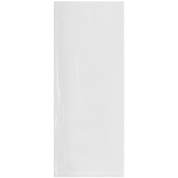 Plymor 4" x 10" (Pack of 100), 3 Mil Flat Open Clear Plastic Poly Bags
