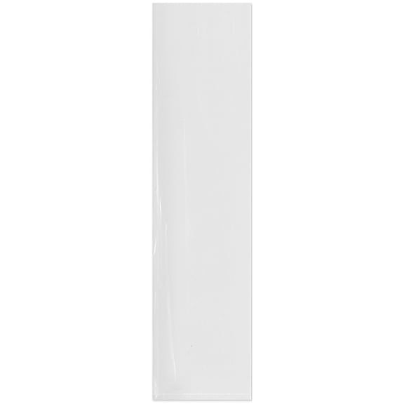 Plymor 4" x 16" (Pack of 200), 2 Mil Flat Open Clear Plastic Poly Bags