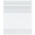 thumbnail image 1 of Plymor 4" x 4" (Case of 8,000), 2 Mil with White-Block Zipper Reclosable Plastic Bags, 1 of 2