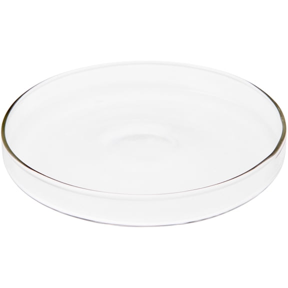 Plymor 4" x 4" Round Glass Display Tray