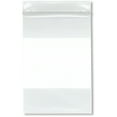 thumbnail image 1 of Plymor 4" x 6" (Pack of 100), 6 Mil Industrial Duty White-Block Zipper Reclosable Plastic Bags, 1 of 3