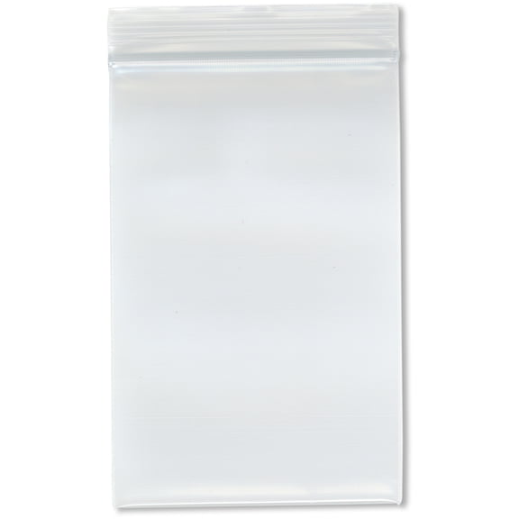 Plymor 4" x 6" (Pack of 500), 8 Mil Extra Thick Heavy Duty Zipper Reclosable Plastic Bags