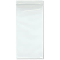 Plymor 4" x 8" (Pack of 100), 6 Mil Industrial Duty Zipper Reclosable Plastic Bags