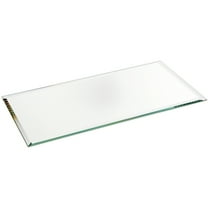Plymor 4" x 8" Rectangle, 3mm Thick Beveled Glass Mirror