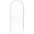 thumbnail image 1 of Plymor 5.5" x 13" Glass Display Dome Cloche (Clear Glass Tray Base), 1 of 2