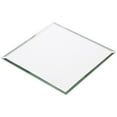 thumbnail image 1 of Plymor 5" Square, 3mm Thick Beveled Glass Mirror, Pack of 2, 1 of 1