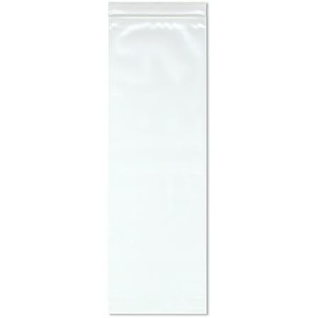 Plymor 5" x 15" (Pack of 100), 4 Mil Heavy Duty Zipper Reclosable Plastic Bags