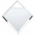 thumbnail image 1 of Plymor 5" x 7" Diamond-Shaped, 3mm Thick Beveled Glass Mirror, 1 of 1