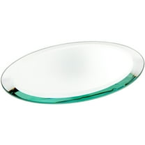 Plymor 5" x 7" Oval, 5mm Thick Beveled Glass Mirror