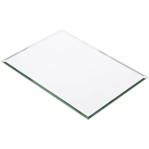 Plymor 5" x 7" Rectangle, 3mm Thick Beveled Glass Mirror