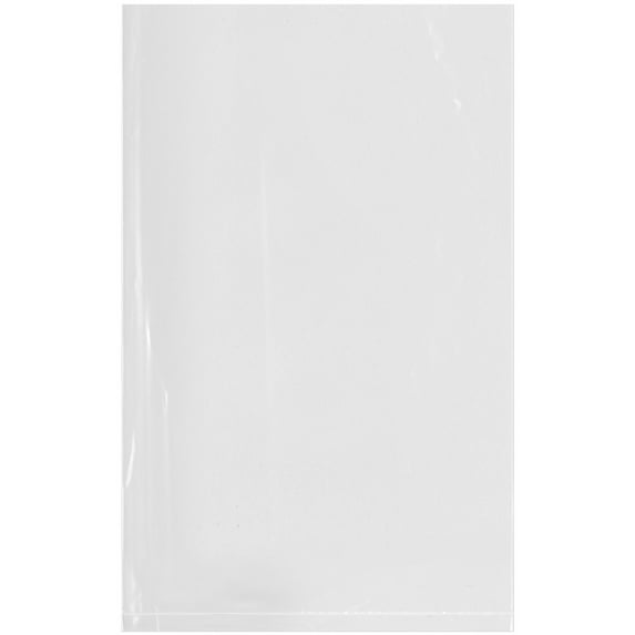 Plymor 5" x 8" (Pack of 500), 4 Mil Flat Open Clear Plastic Poly Bags