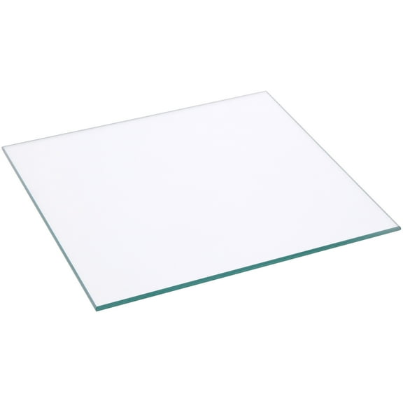 Plymor 6" Square, 3mm Thick Non-Beveled Clear Glass, Pack of 24