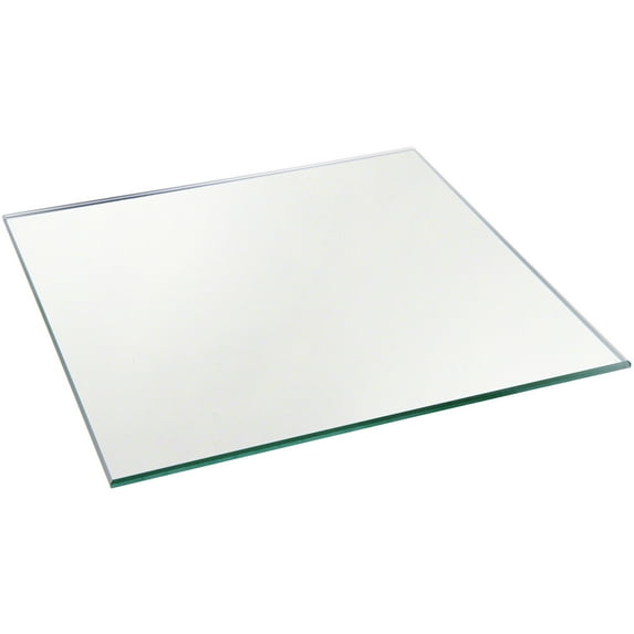 Plymor 6" Square, 3mm Thick Non-Beveled Glass Mirror, Pack of 72