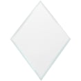 thumbnail image 1 of Plymor 6" x 8" Diamond-Shaped, 3mm Thick Beveled Clear Glass, Pack of 12, 1 of 3
