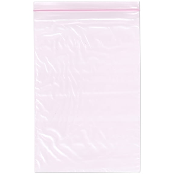 Plymor 6" x 9" (Pack of 100), 2 Mil Anti-Static Zipper Reclosable Plastic Bags