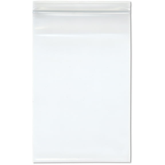 Plymor 6" x 9" (Pack of 100), 8 Mil Extra Thick Heavy Duty Zipper Reclosable Plastic Bags