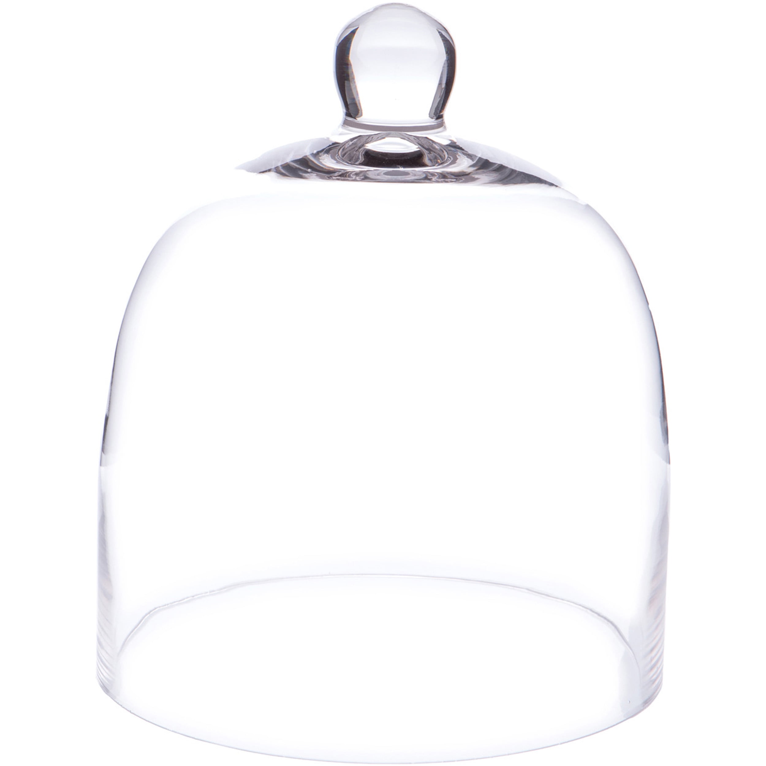 Clear Handcrafted Glass Bell Jar Display Dome Cloche, 7.875" x 9.5"