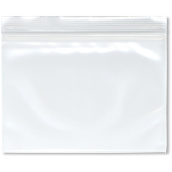 Plymor 7" x 5" (Pack of 100), 4 Mil Heavy Duty Zipper Reclosable Plastic Bags