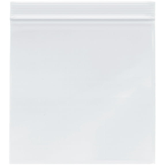 Plymor 7" x 7" (Pack of 200), 2 Mil Zipper Reclosable Plastic Bags