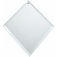 thumbnail image 1 of Plymor 7" x 9" Diamond-Shaped, 3mm Thick Beveled Glass Mirror, Pack of 2, 1 of 2