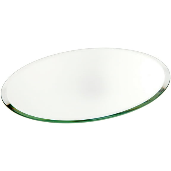 Plymor 7" x 9" Oval, 3mm Thick Beveled Glass Mirror