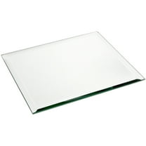 Plymor 8" Square, 5mm Thick Beveled Glass Mirror