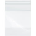 thumbnail image 1 of Plymor 8" x 10" (Case of 1,000), 4 Mil with White-Block Heavy Duty Zipper Reclosable Plastic Bags, 1 of 2
