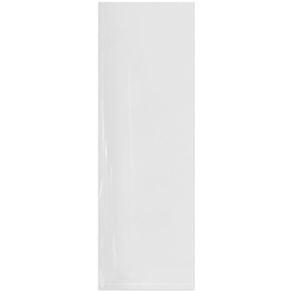Plymor 8" x 24" (Pack of 500), 2 Mil Flat Open Clear Plastic Poly Bags