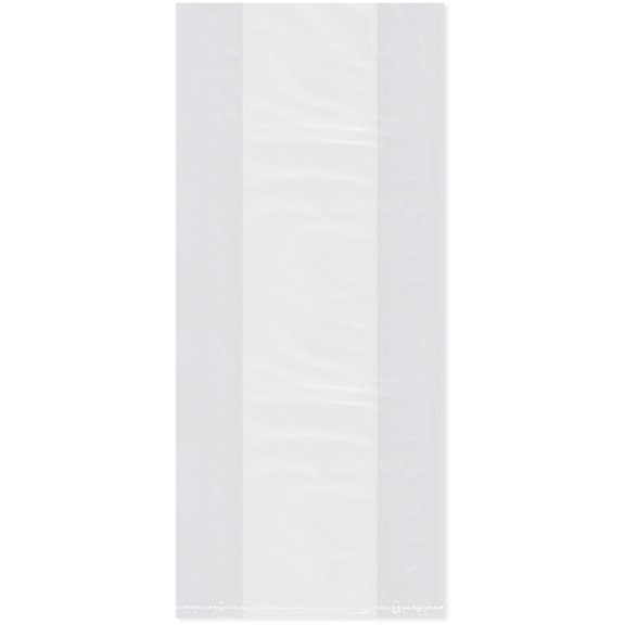 Plymor 8" x 4" x 18" (Pack of 100), 1 Mil Gusseted Plastic Bags