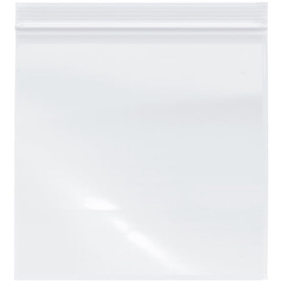 Plymor 25,4 x 30,5 cm 4 mil Heavy Duty Plastic Reclosable zipper
