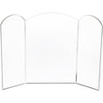 thumbnail image 1 of Plymor 9" Arched Backdrop, 5mm Thick Beveled Glass Mirror, Pack of 3, 1 of 1