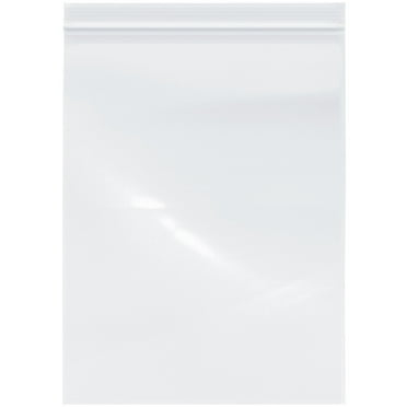 Plymor 9" x 12" (Pack of 100), 4 Mil Heavy Duty Zipper Reclosable Plastic Bags