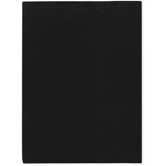 Plymor 9" x 12" (Pack of 500), Black 2 Mil Flat Open Plastic Poly Bags