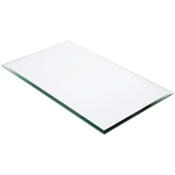 Plymor 9" x 15" Rectangle, 5mm Thick Beveled Glass Mirror, Pack of 3