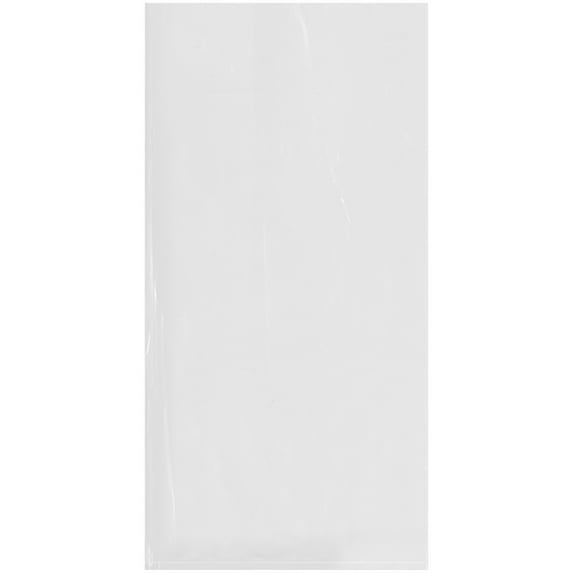Plymor 9" x 18" (Pack of 100), 4 Mil Flat Open Clear Plastic Poly Bags