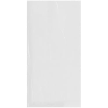 Plymor 9" x 18" (Pack of 100), 4 Mil Flat Open Clear Plastic Poly Bags