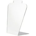 thumbnail image 1 of Plymor Acrylic Basic Tall Necklace Display Stand (Mirrored), 8.5" W x 4" D x 11.5" H (2 Pack), 1 of 2