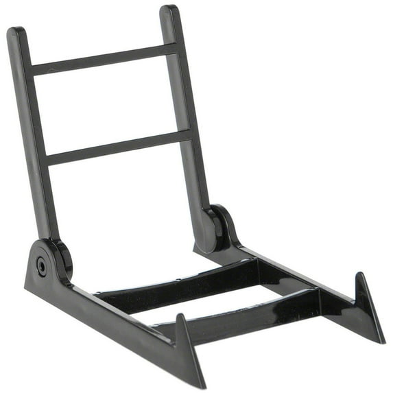 Plymor Black Acrylic Adjustable Display Easel, 2.375" H x 3.5" W x 3" D (2 Pack)