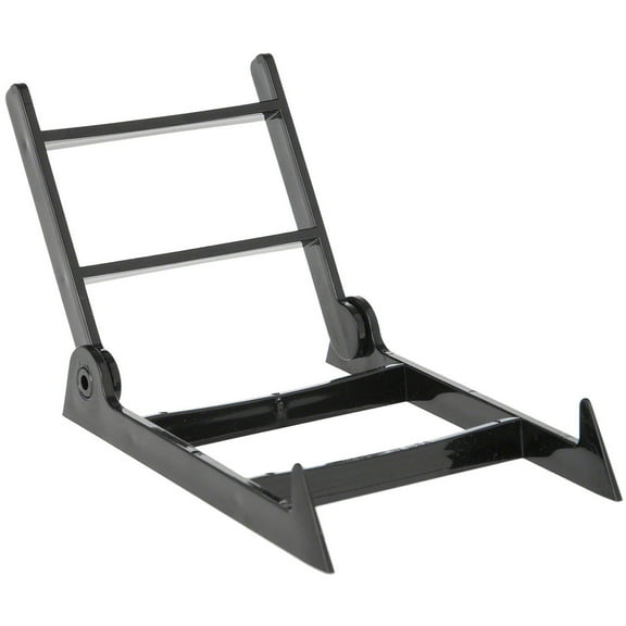 Plymor Black Acrylic Adjustable Display Easel, 3.25" H x 5" W x 3.5" D (6 Pack)