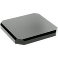 thumbnail image 1 of Plymor Black Acrylic Beveled Corner-Cut Display Base, 6" W x 6" D x 0.75" H, Pack of 3, 1 of 1