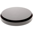 thumbnail image 1 of Plymor Black Acrylic Beveled Round Display Base, 6" W x 6" D x 1" H, Pack of 3, 1 of 4