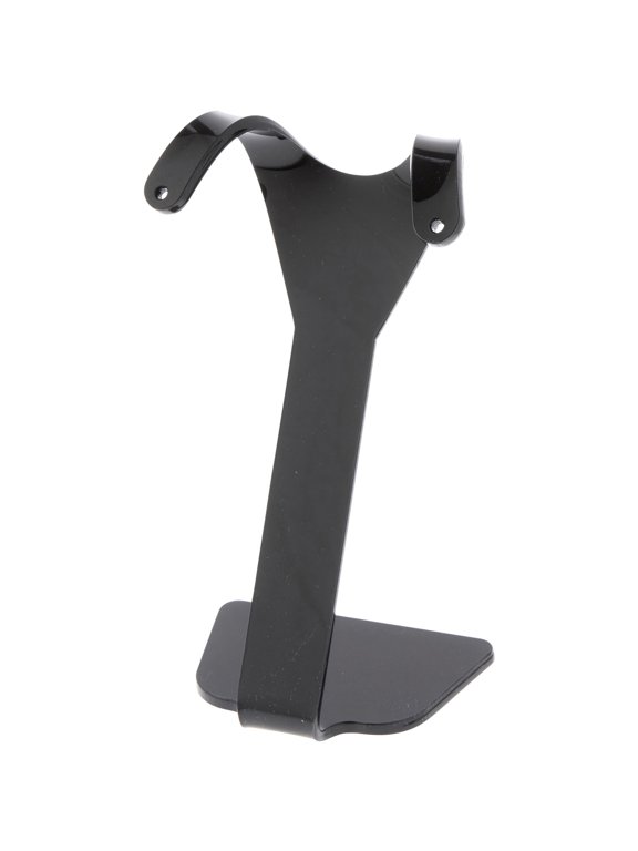 Black Acrylic Divided Pair Hanging Earring Display Stand, 3.125" W x 1.75" D x 4.75" H