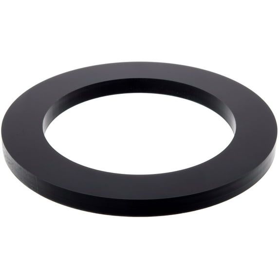 Plymor Black Acrylic Egg, Marble, Ball or Sphere Thin Display Holder Stand, 0.375" H x 5" W (12 Pack)