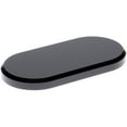 thumbnail image 1 of Plymor Black Acrylic Oval Beveled Display Base, 6" W x 3" D x 0.5" H, 1 of 1