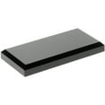 thumbnail image 1 of Plymor Black Acrylic Rectangular Beveled Display Base, 4" W x 2" D x 0.5" H, Pack of 2, 1 of 1