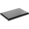 thumbnail image 1 of Plymor Black Acrylic Rectangular Beveled Display Base, 6" W x 4" D x 0.5" H, 1 of 1