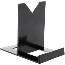 Plymor Black Acrylic Sliding-Back Adjustable Display Easel, 3.125" H x 2.25" W x 3.5" D (24 Pack)