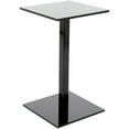 thumbnail image 1 of Plymor Black Acrylic Square Barbell Pedestal Display Riser, 10.5" H x 6" W x 6" D (1/4" thick), 1 of 2