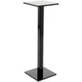 thumbnail image 1 of Plymor Black Acrylic Square Barbell Pedestal Display Riser, 12.5" H x 4" W x 4" D (1/4" thick) (6 Pack), 1 of 2
